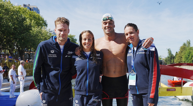 ?Europei di nuoto, argento per l'Italia nella staffetta mista 4x1.5 km: decisiva la rimonta di Paltrinieri