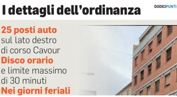 Corso Cavour, piano ok. Il Comune di Macerata va avanti con i nuovi parcheggi: sperimentazione prorogata