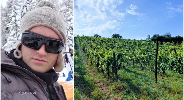 Francesco Mazzocchi muore a 33 anni schiacciato da un trattore nella sua vigna. L'azienda agricola aperta appena un anno fa