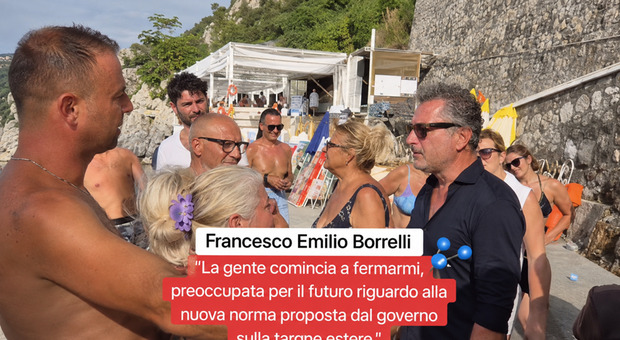  Targhe straniere, Borrelli attacca: «S'interviene per le assicurazioni, ma si ignora la tariffa equa per chi non fa incidenti» 