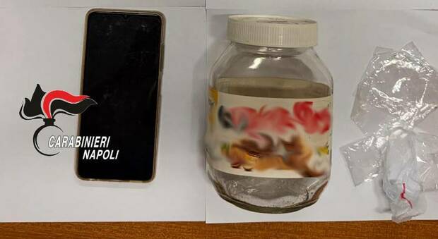  Massa Lubrense: in un noto giardino un pusher dava indicazioni per trovare la droga nell?ulivo, arrestato 