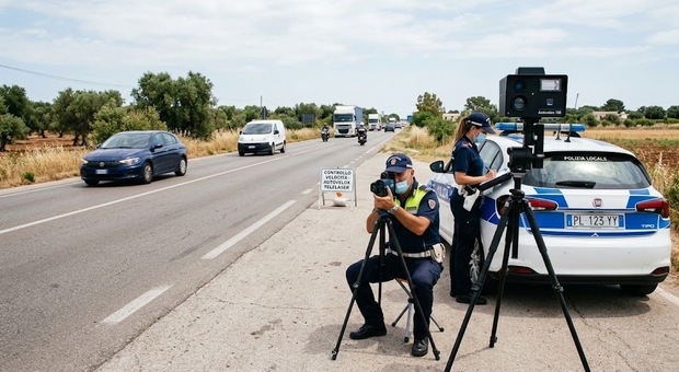 Autovelox e telelaser in provincia di Lecce: il calendario di settembre 2026