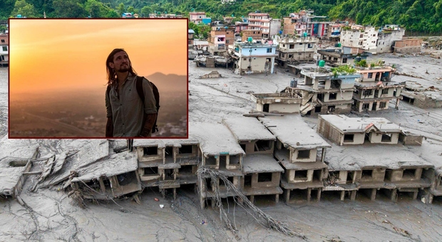  Stefano Lotumolo, scampato all'alluvione in Nepal: «Giù dal bus in 20 secondi, poi la fuga sul monte» 