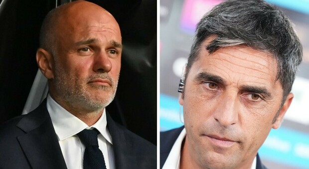 Luca Percassi, ad dell'Atalanta, e Tony D'Amico, ds della Roma (ANSA)
