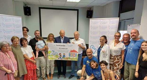 Ancona, donazione di NeroGiardini all’ospedale Salesi, pet-therapy e musica per i baby pazienti: «Per il nostro Tommi sono stati fondamentali» Ancona, donazione di NeroGiardini all’ospedale Salesi, pet-therapy e musica per i baby pazienti: «Per il nostro Tommi sono stati fondamentali»
