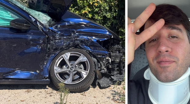 Lo chef dei vip (da Belen a Donnarumma e McTominay) e l'incidente in Puglia. Il messaggio social: &laquo;Vivete la vita con pienezza&raquo;