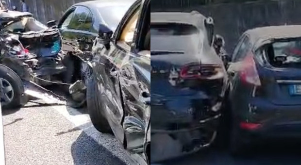  Incidente in autostrada tra Baronissi e Salerno, sette veicoli coinvolti: ci sono feriti 