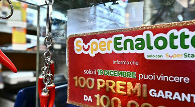 SuperEnalotto, ​centrato il 6 da 223 milioni di euro