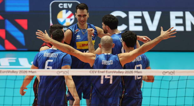 EuroVolley, grande Italia: Slovenia Ko e domenica ottavi contro la Danimarca. Orario e dove vederla in chiaro