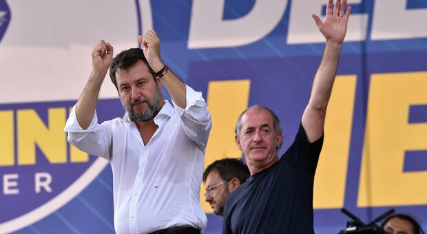 Lega, la Pontida di Salvini: dialogo con i governatori del Nordest ma niente concessioni. In dubbio Zaia sul palco