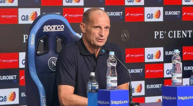 Fiorentina-Napoli, Allegri: &laquo;De Bruyne e Lang titolari? Possibile. Domani partita difficile&raquo;
