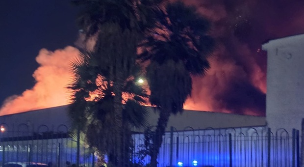  Incendio a Napoli, fiamme in via Nuova delle Brecce: spento il rogo 