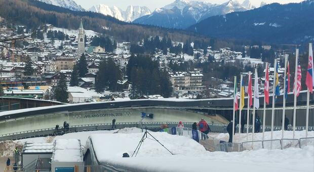 Bob, i prezzi della pista limpica di Cortina