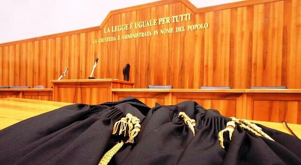 Un’aula di tribunale