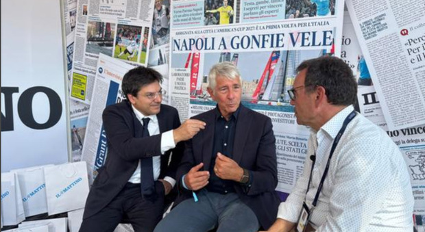  America's Cup a Napoli, Andrea Abodi ai microfoni del Mattino: «Napoli e Roma, la chance per le Olimpiadi è concreta. Diamo prova di efficienza» 