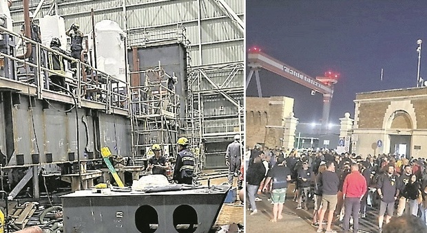 Operai ustionati in Fincantieri: uno è morto, l’altro gravissimo. Ipotesi fuga di gas da un tubo Operai ustionati in Fincantieri: uno è morto, l’altro gravissimo. Ipotesi fuga di gas da un tubo