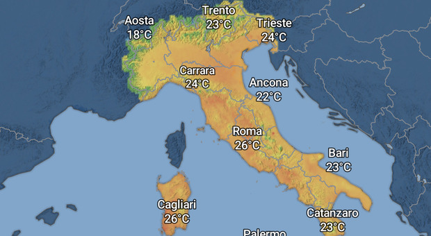 Caldo a ottobre, temperature su fino a 4 gradi: quanto dura l'anticiclone. Le previsioni meteo