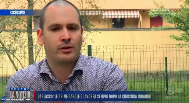 Caso Garlasco, Andrea Sempio: &laquo;Non ci sono prove per processarmi. I miei piedi? Avevo il 44&raquo;