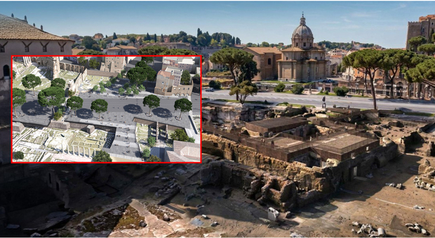 Trasformazione di Via dei Fori Imperiali in un boulevard pedonale