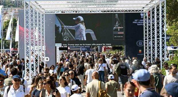 America&rsquo;s Cup, Napoli guarda al 2027: 252mila visitatori per la regata preliminare, 7,5 volte Barcellona<br />