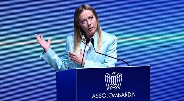 Meloni: &laquo;Crescita italiana debole ma economia ha retto. Italia non &egrave; nell'Ue per dire sempre s&igrave;&raquo;. E sull'energia: &laquo;Sui costi servono risposte strutturali&raquo;