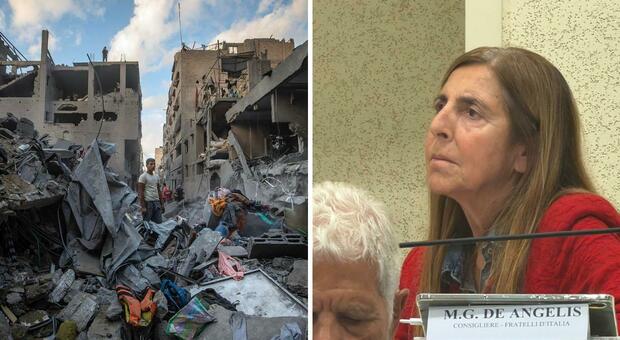 «Gaza? A me sembra la riviera romagnola». De Angelis choc in consiglio comunale e la destra si divide «Gaza? A me sembra la riviera romagnola». De Angelis choc in consiglio comunale e la destra si divide