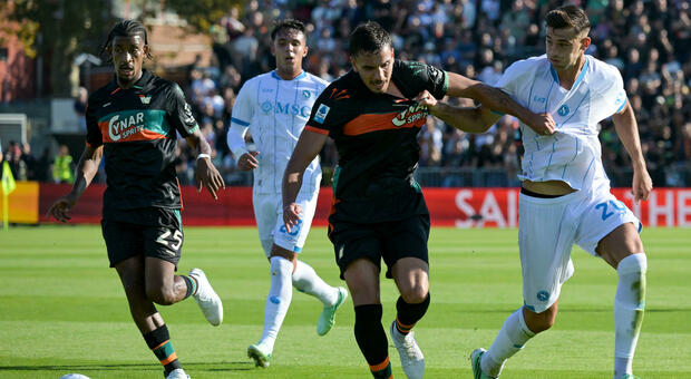  Le pagelle di Venezia-Napoli, i voti: i top e i flop della sfida del Penzo tra Allegri e Nicola 