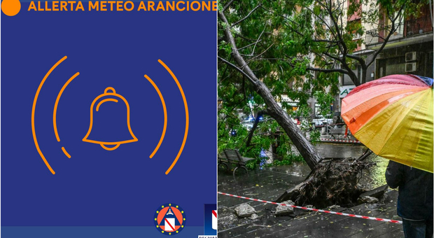 Scatta l'allerta meteo arancione in Campania: attenzione a rischio frane e allagamenti. Ecco in quali aree