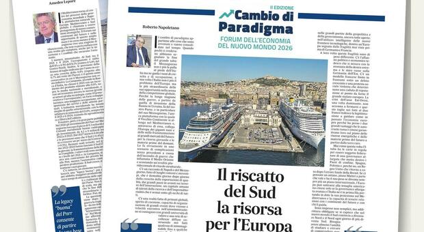  Cambio di Paradigma, il 22 e 23 ottobre due supplementi speciali in edicola, in omaggio con Il Mattino 
