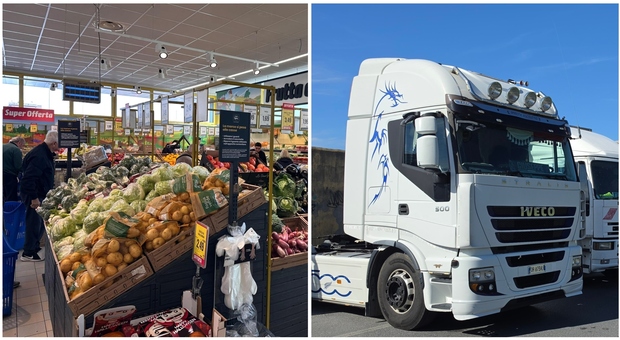 Protesta dei tir sospesa, frutta e verdura tornano nei supermercati in Calabria. Nordio: «La mafia sfrutta i camionisti»