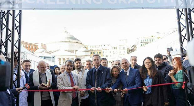  Salute, visite record. In 30mila al Villaggio a piazza del Plebiscito: «Screening decisivi» 