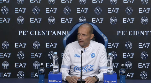Monza-Napoli, Allegri in conferenza: &laquo;Ho rinunciato al ricorso dopo la squalifica, ora dobbiamo risalire la classifica&raquo;