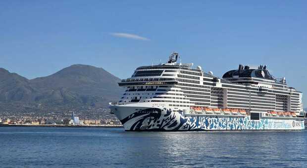  La nave MSC Euribia per la prima volta a Napoli: offrirà crociere per tutta la stagione invernale 