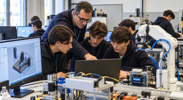  Salerno, dalla scuola all?impiego. La rivoluzione del «4+2», il diploma tecnico ?vale? un contratto 