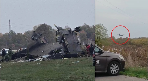  Elicottero militare Chinook dell'esercito italiano caduto in Bosnia. La missione Eufor: «Ci sono morti e feriti» 