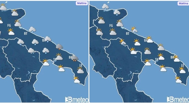 Meteo Puglia, il weekend di Ognissanti si ribalta: allerta gialla, piogge e freddo dai Balcani. Le previsioni