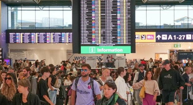 Aeroporto di Fiumicino, agosto d oro: crescono partenze e arrivi. «4,2 milioni di passeggeri»