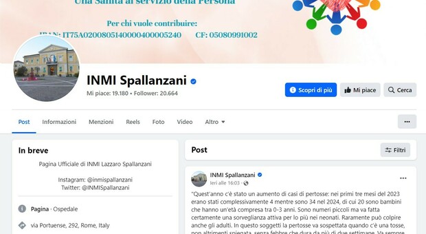 Roma, i social dello Spallanzani colpito dai troll no-vax: rimossi 200 commenti