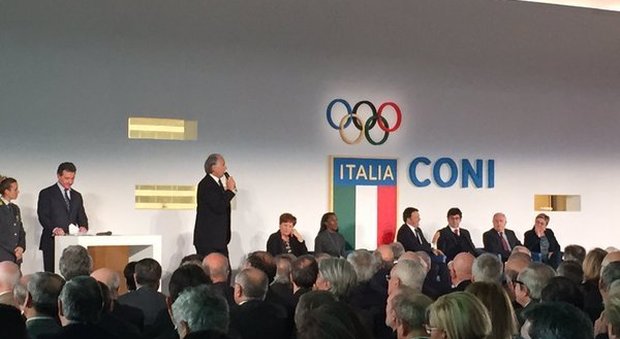 Renzi premia lo sport italiano e lancia Roma 2024 «Ce la giocheremo con tutti»