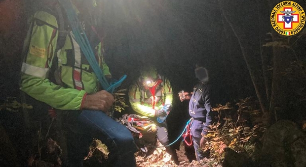Quattro ragazzi bloccati in Valsorda: salvati dal Soccorso Alpino
