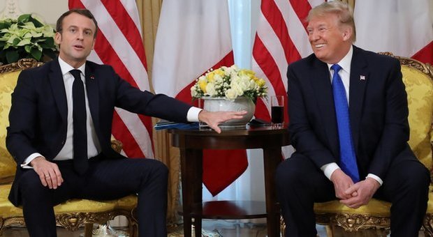 Emmanuel Macron e Donald Trump