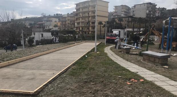 Napoli, pronto nuovo parco pubblico attrezzato a via Sartania: «Recuperata area abbandonata»