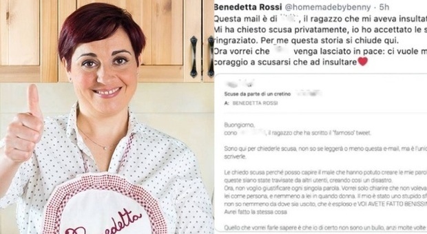 Benedetta Rossi insultata su twitter perdona l'hater: «Mi ha chiesto scusa, ora lasciatelo in pace»