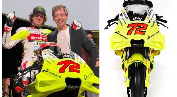 Le ragazze in giallo: presentate a Riccione le due nuove Ducati Gp23 della Pertamina Enduro VR46 Racing Team