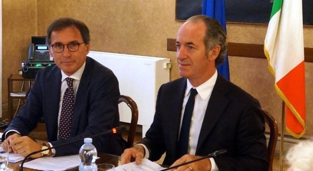 Luca Zaia e il ministro Francesco Boccia