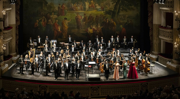 L'orchestra del teatro San Carlo