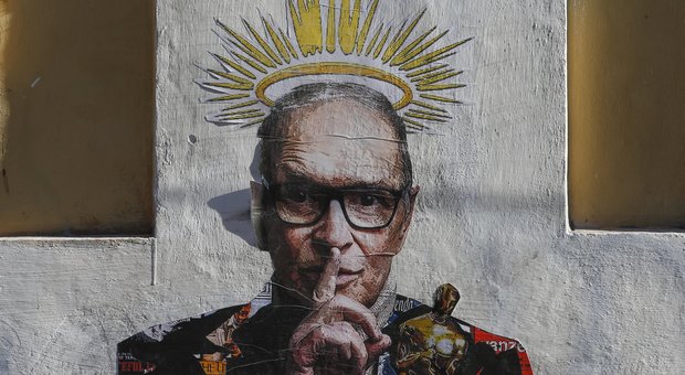Ennio Morricone, a Trastevere spunta il murale di Harry Greb FOTO