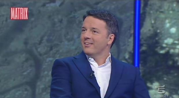 Renzi a Matrix: "Da premier non mi sono arricchito, sul conto ho 15mila euro"