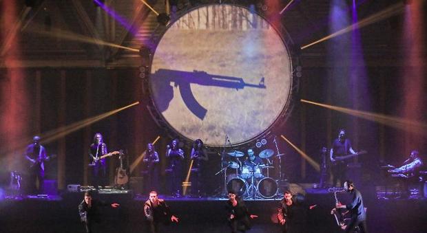 Coreografia magica per i Pink Floyd e Syd Barrett rivive al teatro Olimpico