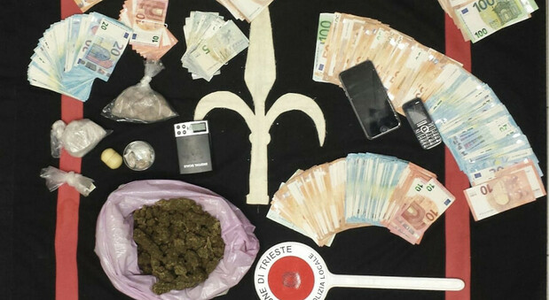 Traffico di droga e 20mila euro in contanti: due arresti sul Carso